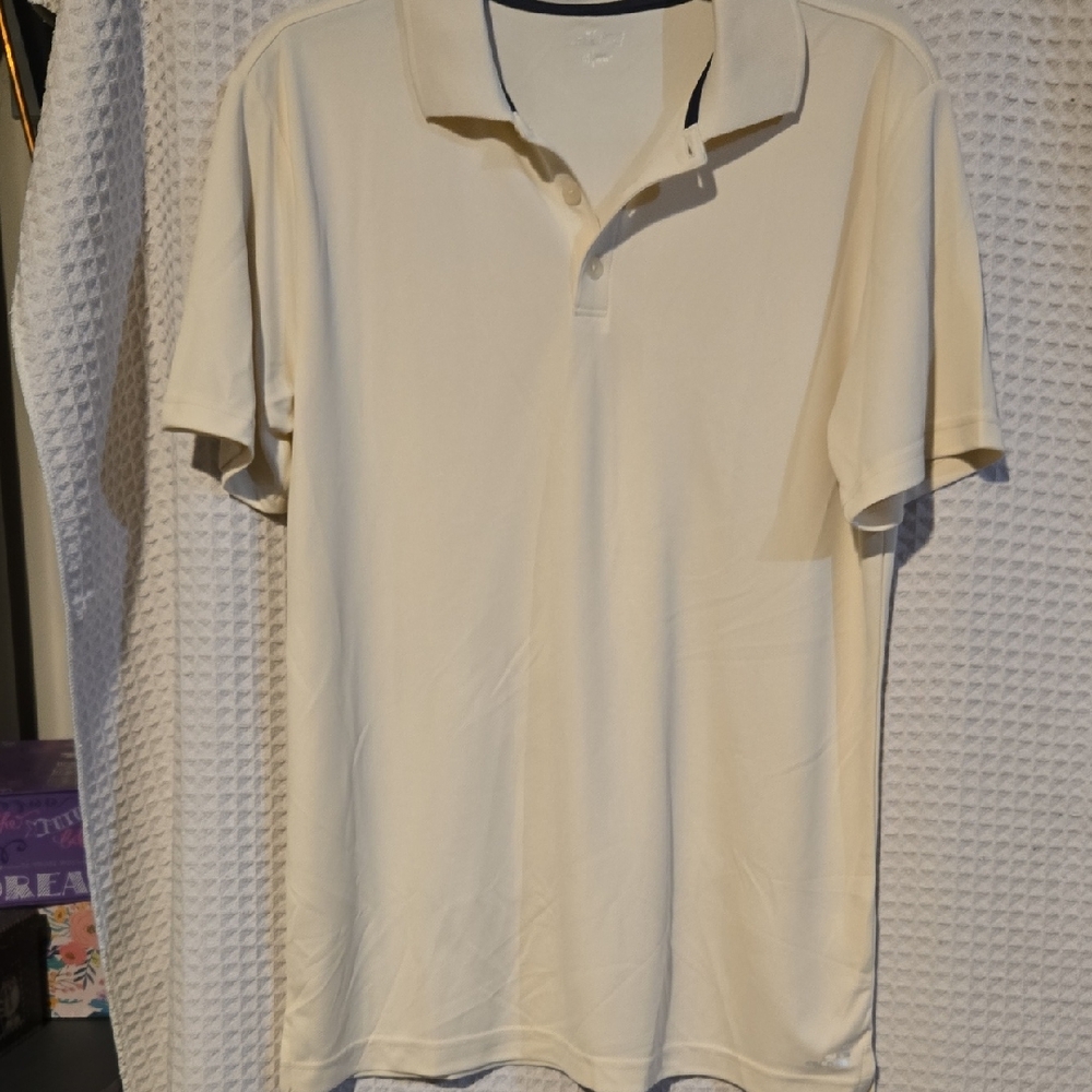 BCG Men's Light Cream, & Brown Polo Shirts